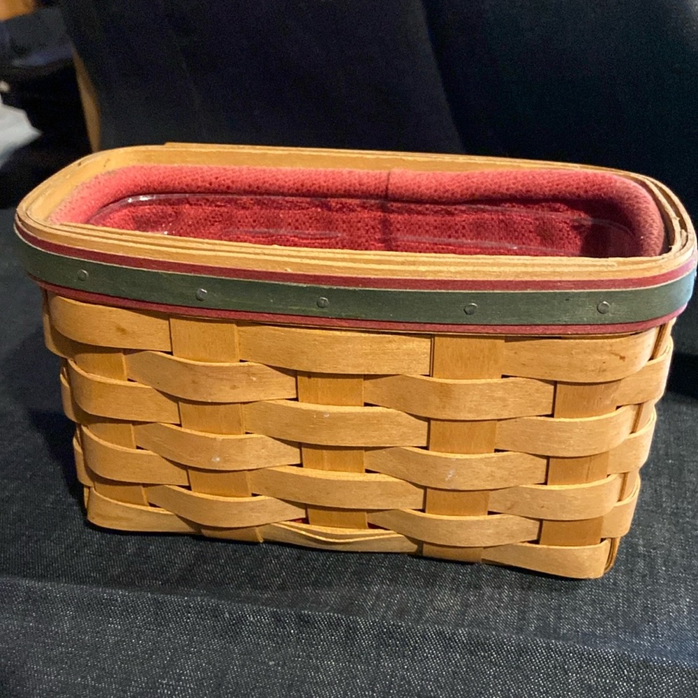 Longaberger napkin basket